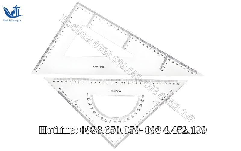 Bộ thiết bị vẽ bảng trong dạy học hình học
