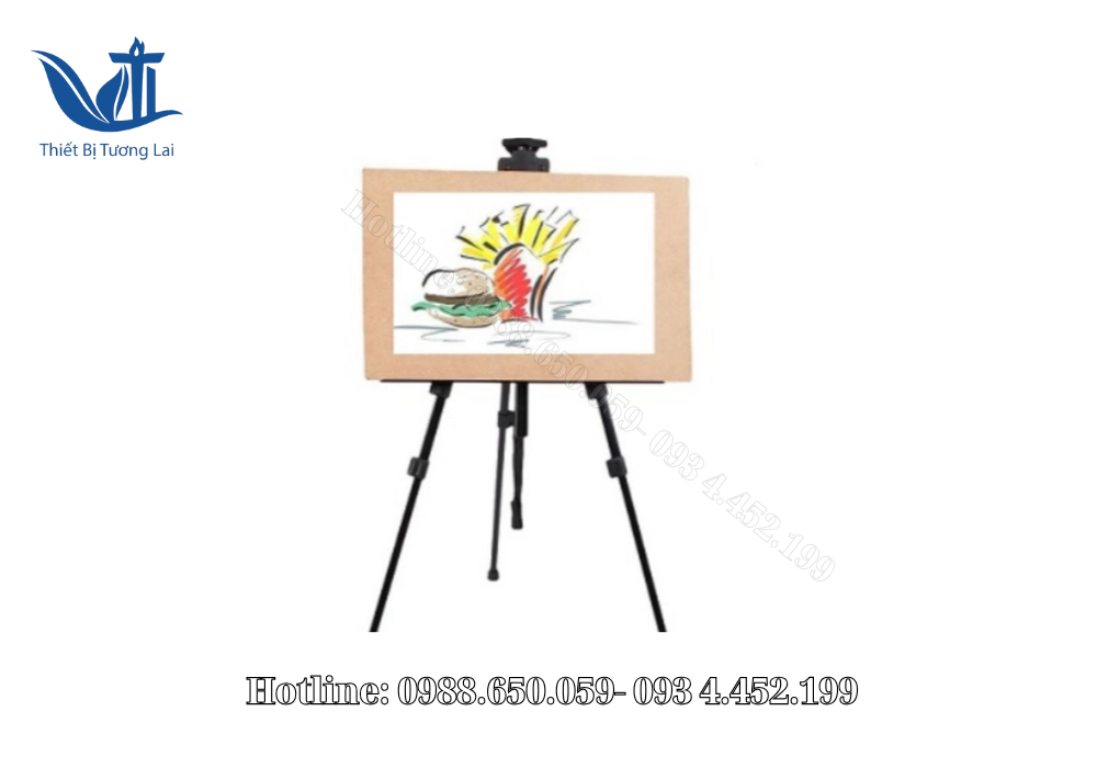 Bảng vẽ cá nhân bằng gỗ kích thước 300x420mm