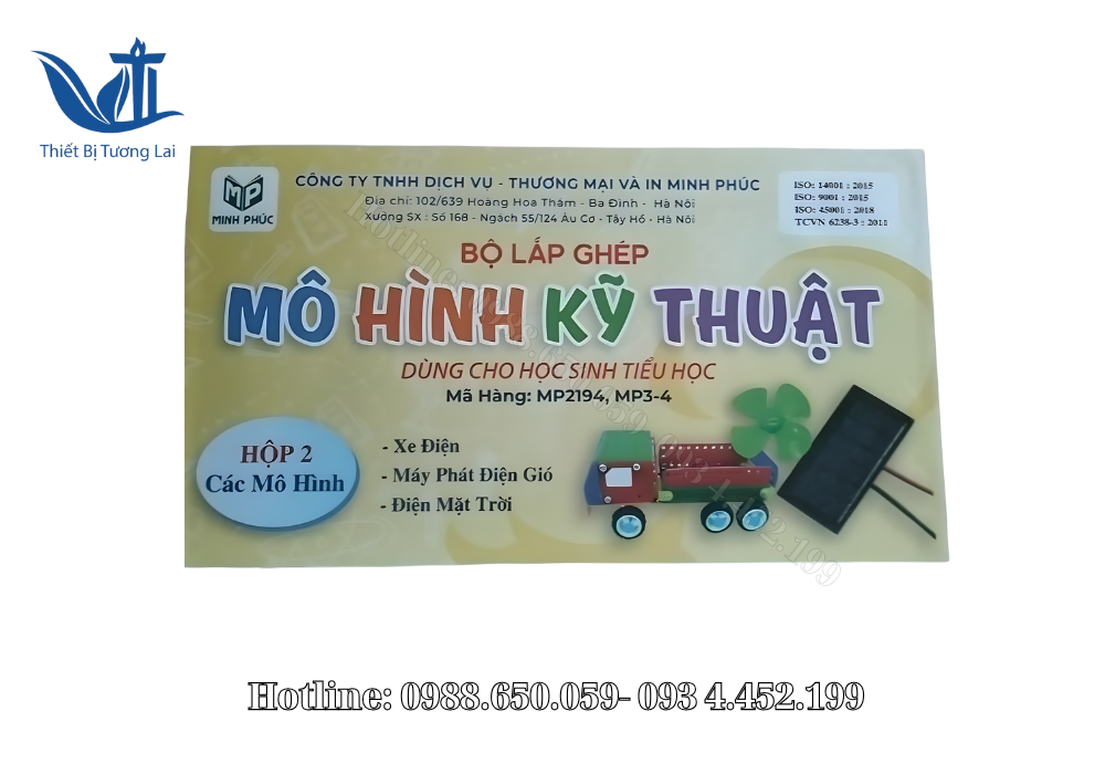 Bộ lắp ghép mô hình kỹ thuật phần nâng cao