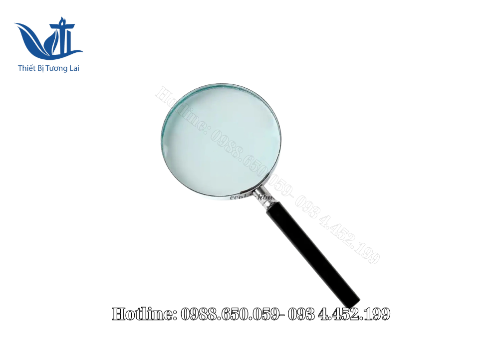 Kính lúp độ phóng đại 10x cầm tay tiện lợi cho trường học