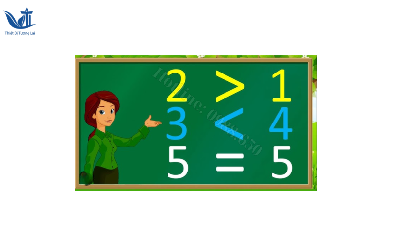 Bộ thiết bị dạy chữ số và so sánh số lớp 2 chuẩn chương trình mới