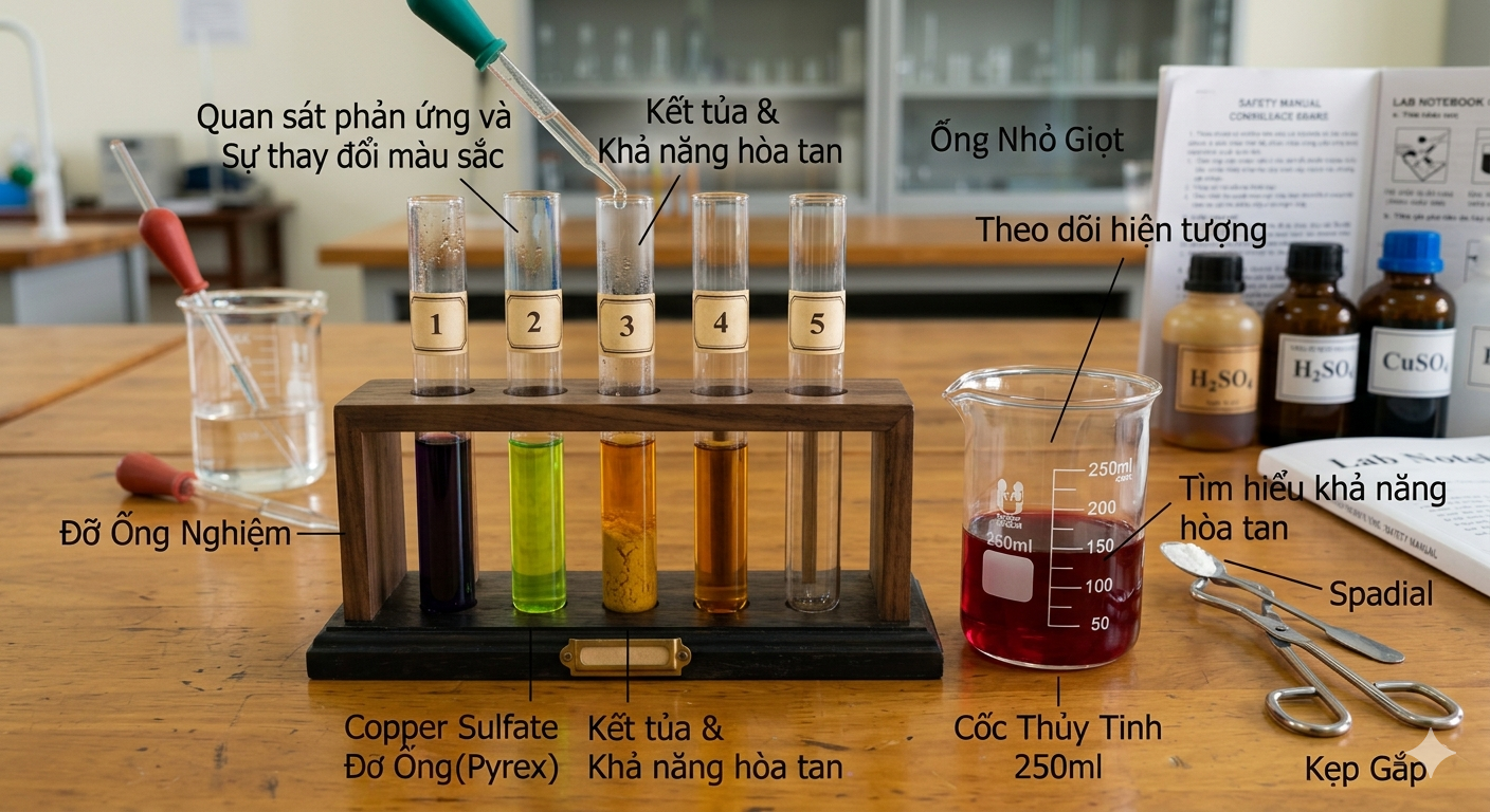 Cung Cấp Bộ Dụng Cụ Thí Nghiệm Trường Học Chất Lượng Cho Giáo Dục