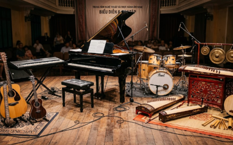 Thiết bị phòng học âm nhạc cho trường học chuẩn thông tư mới nhất