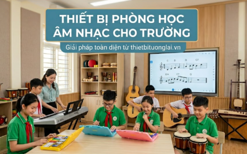 Thiết bị phòng học âm nhạc cho trường học chuẩn thông tư mới nhất