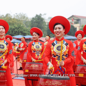 Trống cổ truyền dùng trong lễ hội