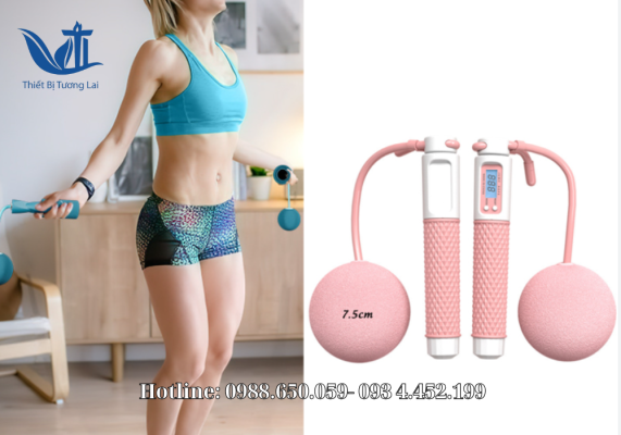 Dây nhảy thể dục giúp rèn luyện sức khỏe hiệu quả