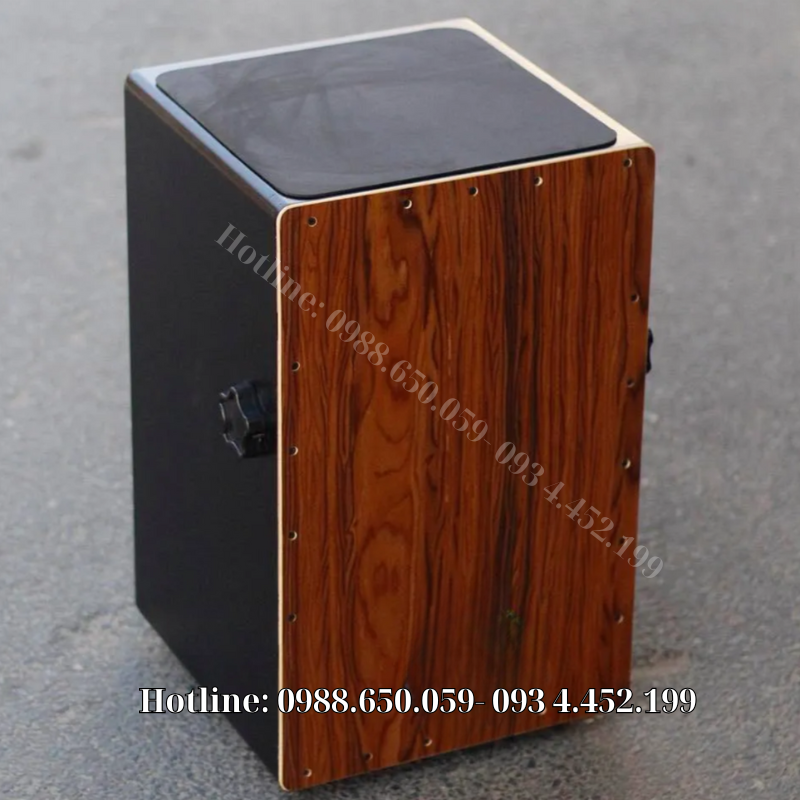 Trống cajon có tay vặn