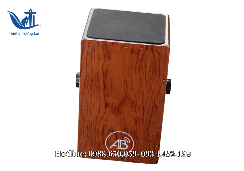 Trống cajon có tay vặn