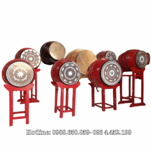 Trống đình chùa mặt kích thước mặt trống1mét