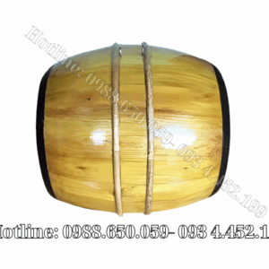 Trống gỗ mít da trâu