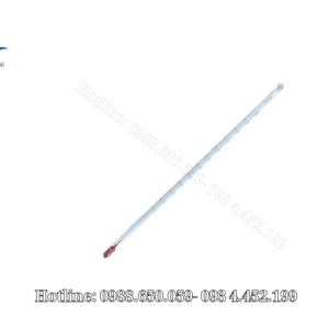 Nhiệt kế rượu thang đo 0°C – 100°C dùng trong giảng dạy