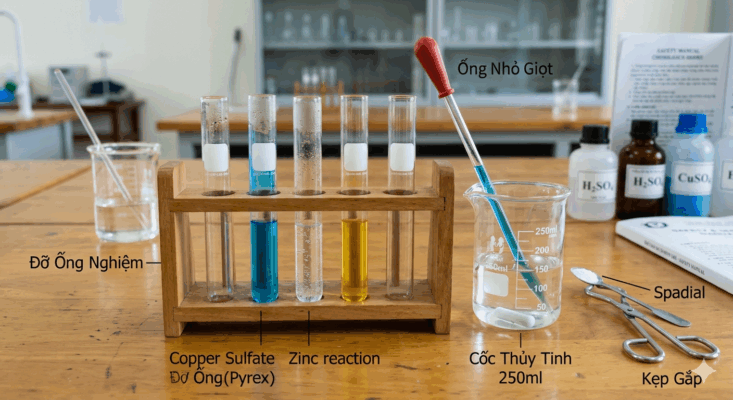 bộ thí nghiệm hóa học