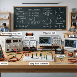 Bộ thí nghiệm về dòng điện xoay chiều