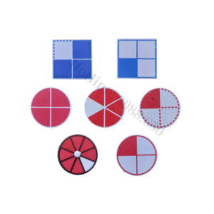 Bộ thiết bị hình học thực hành phân số