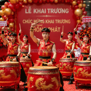 dàn trống lễ hội
