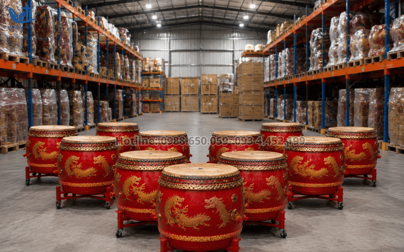 dàn trống lễ hội