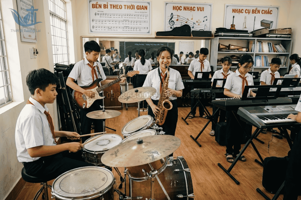 Lựa chọn nhạc cụ chất lượng cao có độ bền tốt cho học sinh