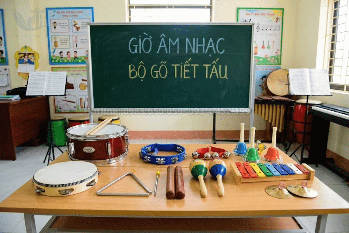 Dòng sản phẩm gõ tiết tấu đạt chuẩn chất lượng cho học sinh tiểu học