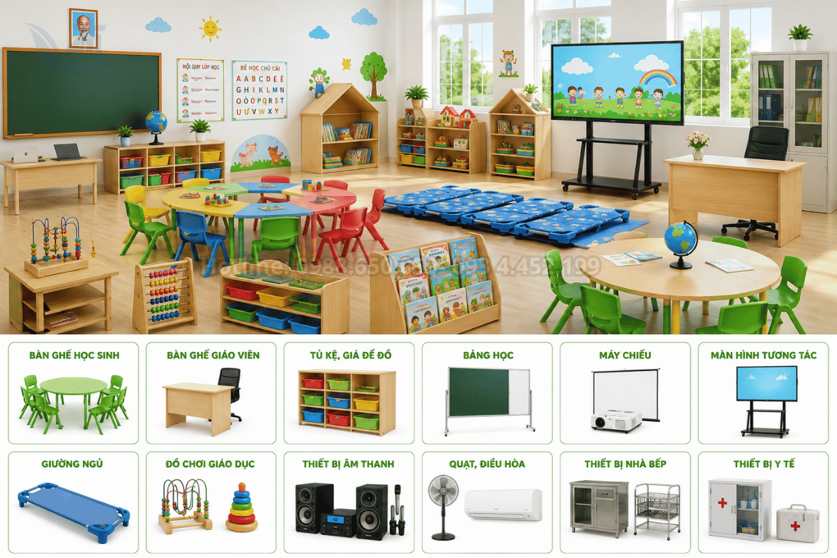 Công ty Minh Khánh - Đơn vị cung cấp thiết bị giáo dục hàng đầu