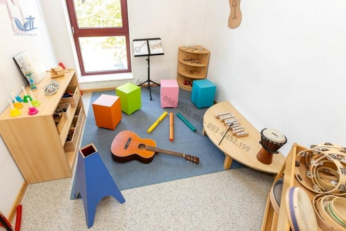 Danh sách thiết bị âm nhạc mầm non cần thiết cho trường học.