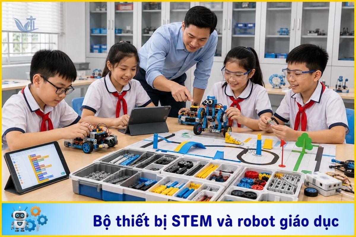 Bộ thiết bị STEM và robot giáo dục