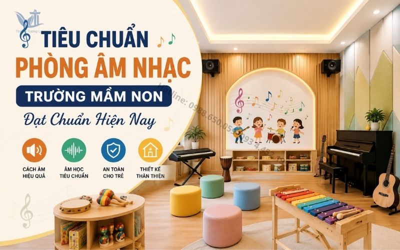 Tiêu Chuẩn Phòng Âm Nhạc Trường Mầm Non Đạt Chuẩn Hiện Nay